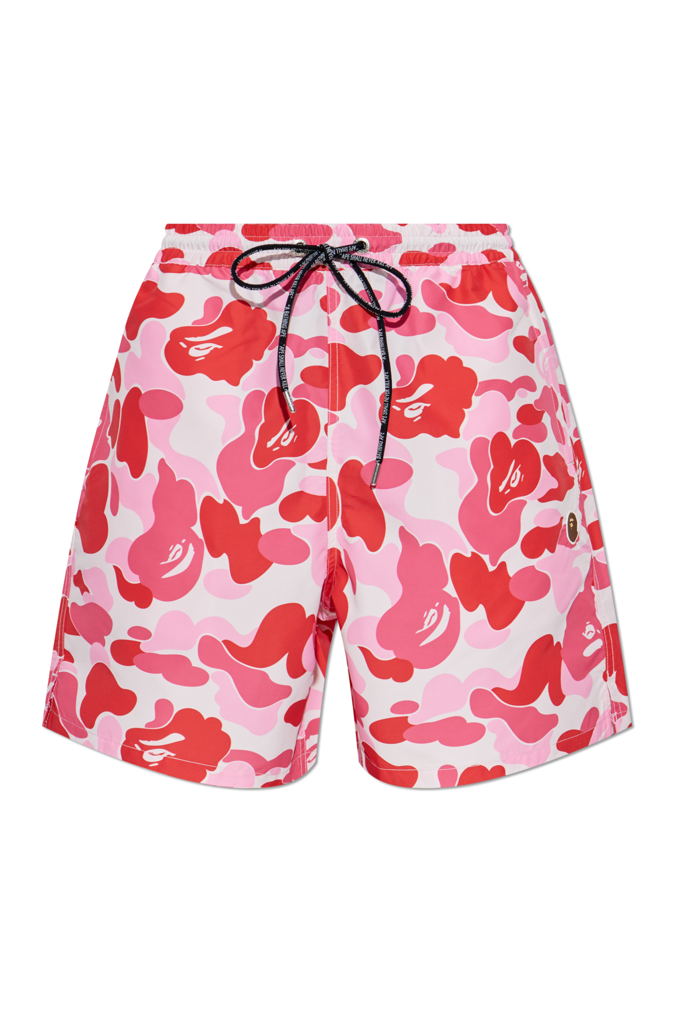 BAPE Shark sweat shorts ABC camo pink A Bathing Ape Size L